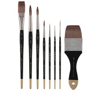 New York Central Oasis Synthetic Premium Brushes - Elite Professional Watercolor Brushes for Artists, Painting, Students, Studios, & More!