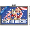 Trends International Looney Tunes x Team USA - Believe In Yourself Framed Wall Poster Prints - 3 of 4