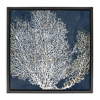 Stupell Industries Sea Coral Ocean Life Silhouette, 18" x 18"