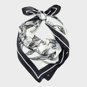 Garden Party Floral Print Bandana Scarves - A New Day™ - 1 of 3