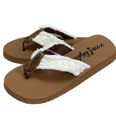 Women's Daisies Flip-Flop - Gypsy Jazz