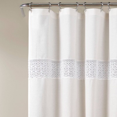 White Eyelet Shower Curtain Target, White Cotton Eyelet Shower Curtain