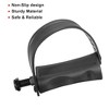 Unique Bargains Exercise Bike Pedals with Straps 1/2 Inch Spindle Cycling Parts 12.7mm Spindle Black 1 Pair - 2 of 4