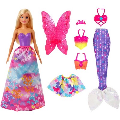 barbie fairytale dress up