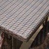Corsica Square Wicker Dining Table - Multi Brown - Christopher Knight Home - 3 of 4