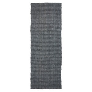 Natural Braided Jute Indoor Area Rug or Runner - Blue Nile Mills - 1 of 3