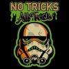 Juniors Star Wars No Tricks All Treats Zombified Stormtrooper T Shirt - 2 of 2