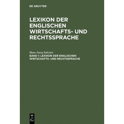 English-Deutsch - by  Hans-Joerg Salízites (Hardcover)