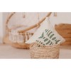 16"x16" Puzzle Fish Square Throw Pillow Sage Green/White - e by design: Indoor Decorative Cushion, Polyester Twill, Down Alternative Fill - 4 of 4