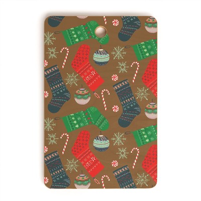 Pimlada Phuapradit Christmas Ornaments Cutting Board Rectangle -Deny Designs