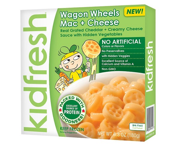 Kidfresh Wagon Wheels Frozen Mac & Cheese - 6.3oz