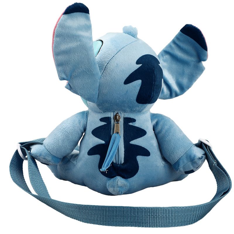 Disney Stitch Stuffed Plush Cross Body Backpack, 5 of 6