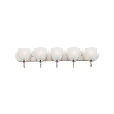 Maxim Lighting Axis 5 - Light Vanity in  Satin Nickel