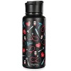 Memoi Thermal Insulated Stainless Steel Medical 32 Oz Water Bottle Black 32OZ - 2 of 4