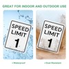 Unique Bargains Aluminum Weather Resistant Waterproof Rust Free Traffic Sign 1 Pc - 4 of 4