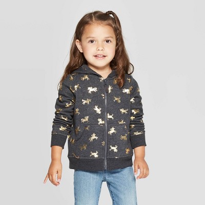 toddler girl unicorn hoodie