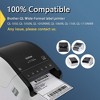 BETCKEY - Compatible Continuous Labels Replacement for Brother DK-2243 Use with Brother QL Label Printers 10 Rolls + 2 Reusable Cartridges - 4 of 4