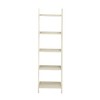 69" Farmhouse Pine Wood Leaning Shelf White - Olivia & May: 5-Tier Storage, No Tools Assembly - 4 of 4