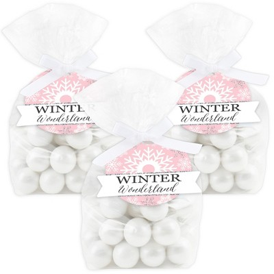 Big Dot of Happiness Winter Wonderland - Snowflake Holiday Party Favor  Boxes Gift Bags 12 Ct, 12 Count - Harris Teeter