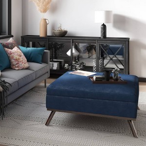 Hopewell Coffee Table Storage Ottoman and benches - WyndenHall - 1 of 4