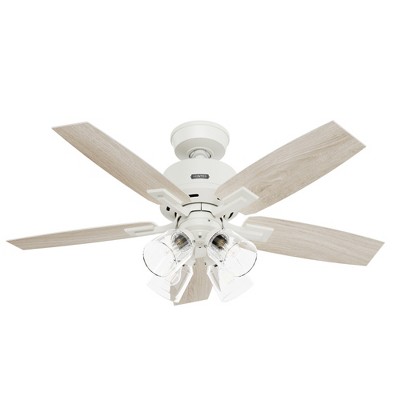 44" Gatlinburg Ceiling Fan with Light Kit and Handheld Remote (Includes LED Light Bulb) - Hunter Fan