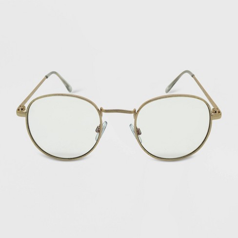 Round gold best sale frame glasses