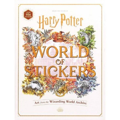Harry Potter World of Stickers - by  Editors of Thunder Bay Press (Hardcover)
