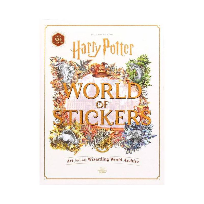 Harry Potter World of Stickers - by  Editors of Thunder Bay Press (Hardcover), 1 of 2