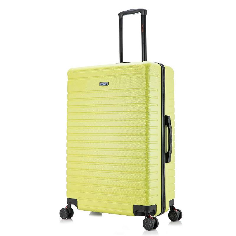 InUSA Deep Lightweight Hardside Large Checked Spinner Suitcase, 1 of 17