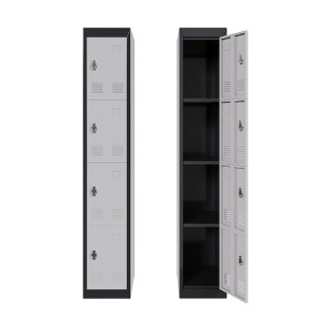 Coucheta Metal Storage Locker with Doors and Shelves, Ideal for Employees and Students, Storage for Schools, Garages, Offices, Gyms, Homes - 1 of 4