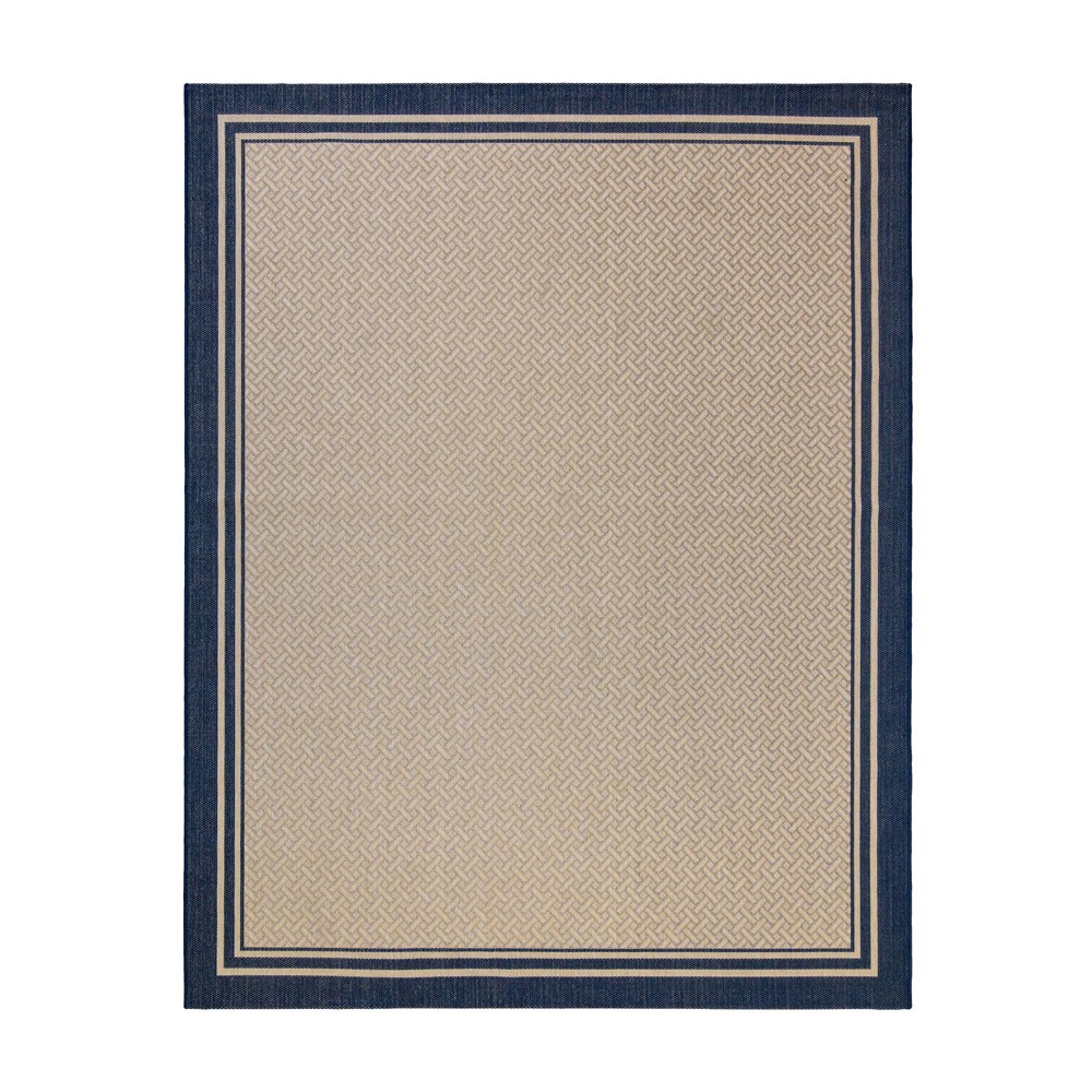  x 9'6in Paseo Soroa Outdoor Rug Navy