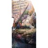 Manual Woodworkers and Weavers Inspirational Tapestry Throw 50"x60", Church in the Country with Psalms Verse, Cotton Religious Decor - 2 of 3