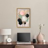 Art Remedy Spheres with Gold Contemporary Shapes Abstract Wall Art Framed - 2 of 4