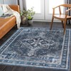 Fulvari Area Rugs for Living Room Machine Washable Non Slip Vintage Retro Rugs Low Pile Lightweight Chenille Print Rug - 3 of 4