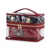 MKF Collection Emma Handbag Cosmetic Clear Case set by Mia K- 4 pieces - 2 of 4