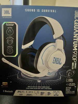 JBL Quantum 910 Wireless  Wireless over-ear performance gaming headset  with head tracking-enhanced, Active Noise Cancelling and Bluetooth