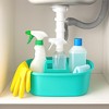 Home Mart Goods Teal Large Multipurpose Organizer Caddy- 14"x10"x6" - 3 of 3