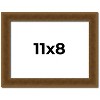 PosterPalooza | Photo Size Flat Gold Picture Frame - UV Acrylic, Foam Board Backing, Hanging Hardware - 2 of 4