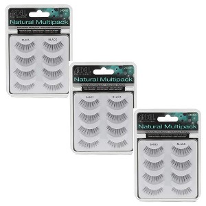 Ardell Natural Lashes Multipack - Babies Black #61486 (Set of 3 packs) - 1 of 3