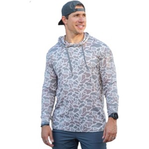 Burlebo Men's Long Sleeve Hoodie Sweatshirt - 1 of 2