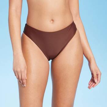 Women's Tunneled Ultra High Leg Bikini Bottom - Shade & Shore Teal