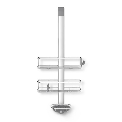 Adjustable Stainless Steel Over-Door Shower Caddy