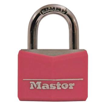Master Lock 40mm Keyed Lock Pink