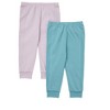 Hanes Pure Comfort Baby French Terry Joggers, Organic Cotton, Boys & Girls, 2-Pack - 2 of 3