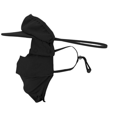 Unique Bargains Full Face Mask Brim Design Adjustable 6.69"