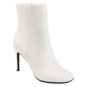 Journee Collection Womens Silvy Inside Zip Stiletto Booties - 1 of 4