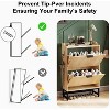 Modern Slim Entryway Shoe Storage Organizer - 4 of 4