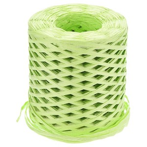 Unique Bargains Decorative Raffia Paper Craft Ribbon for Christmas Wrapping DIY - 1 of 4