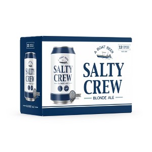 Coronado Brewing Salty Crew Blonde Ale - 12pk/12 fl oz Cans - 1 of 4