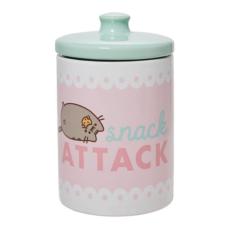 Enesco Pusheen Snack Attack Cookie Canister, 1 of 2